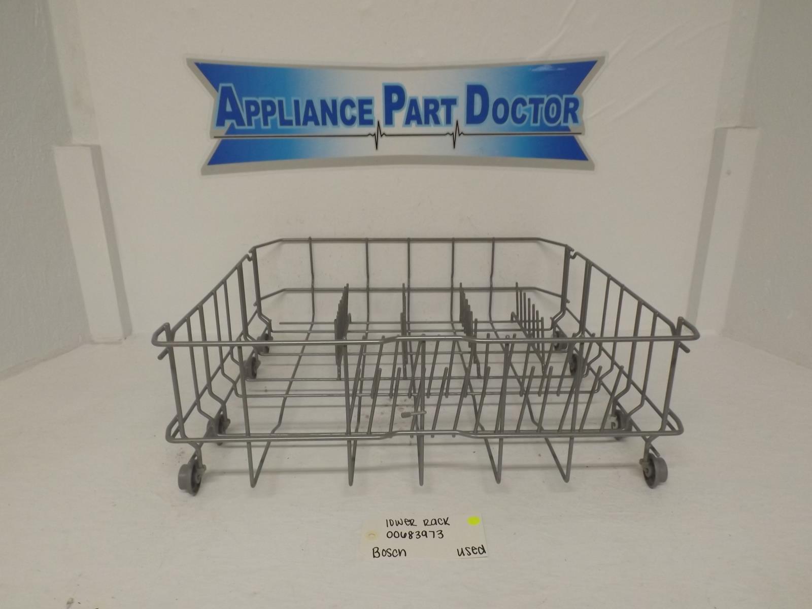 Bosch Dishwasher 00683973 Lower Rack Used Bosch Dishwasher 00683973 Lower Rack Used